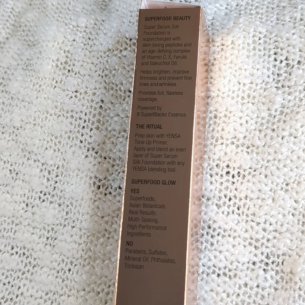 Yensa Super Serum Silk Foundation in Deep Golden, 30ml/1.0fl oz